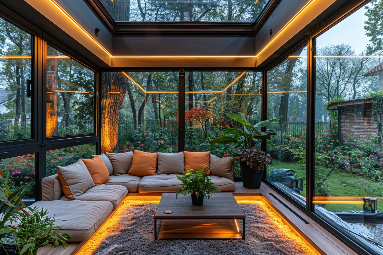 Aménagement véranda 15m2