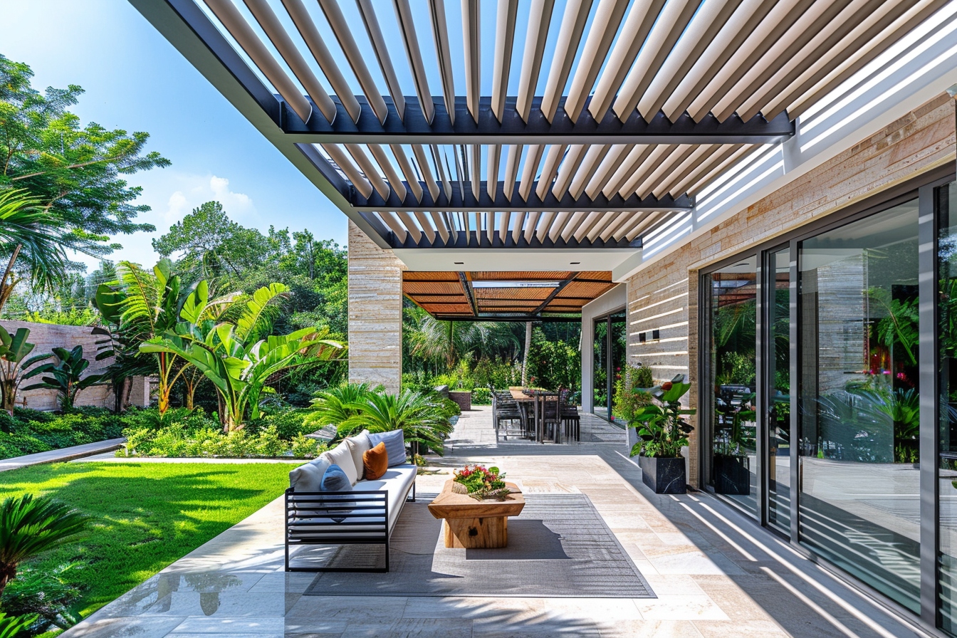 Combien coûte un store toit véranda extérieur?