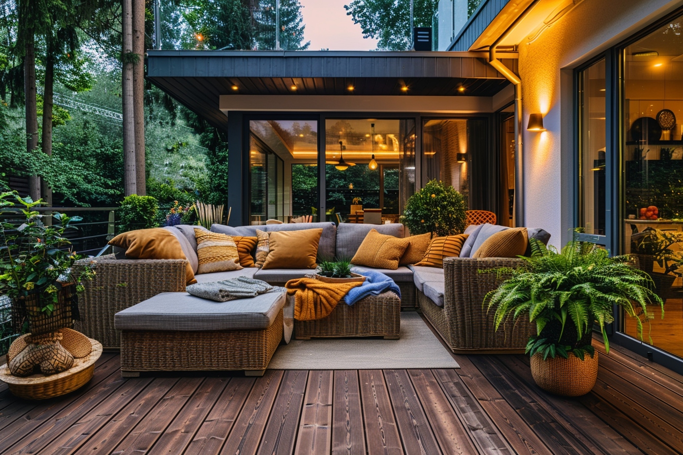 Comment rendre une véranda de 15m2 plus chaleureuse? Comment rendre une véranda de 15m2 plus chaleureuse?