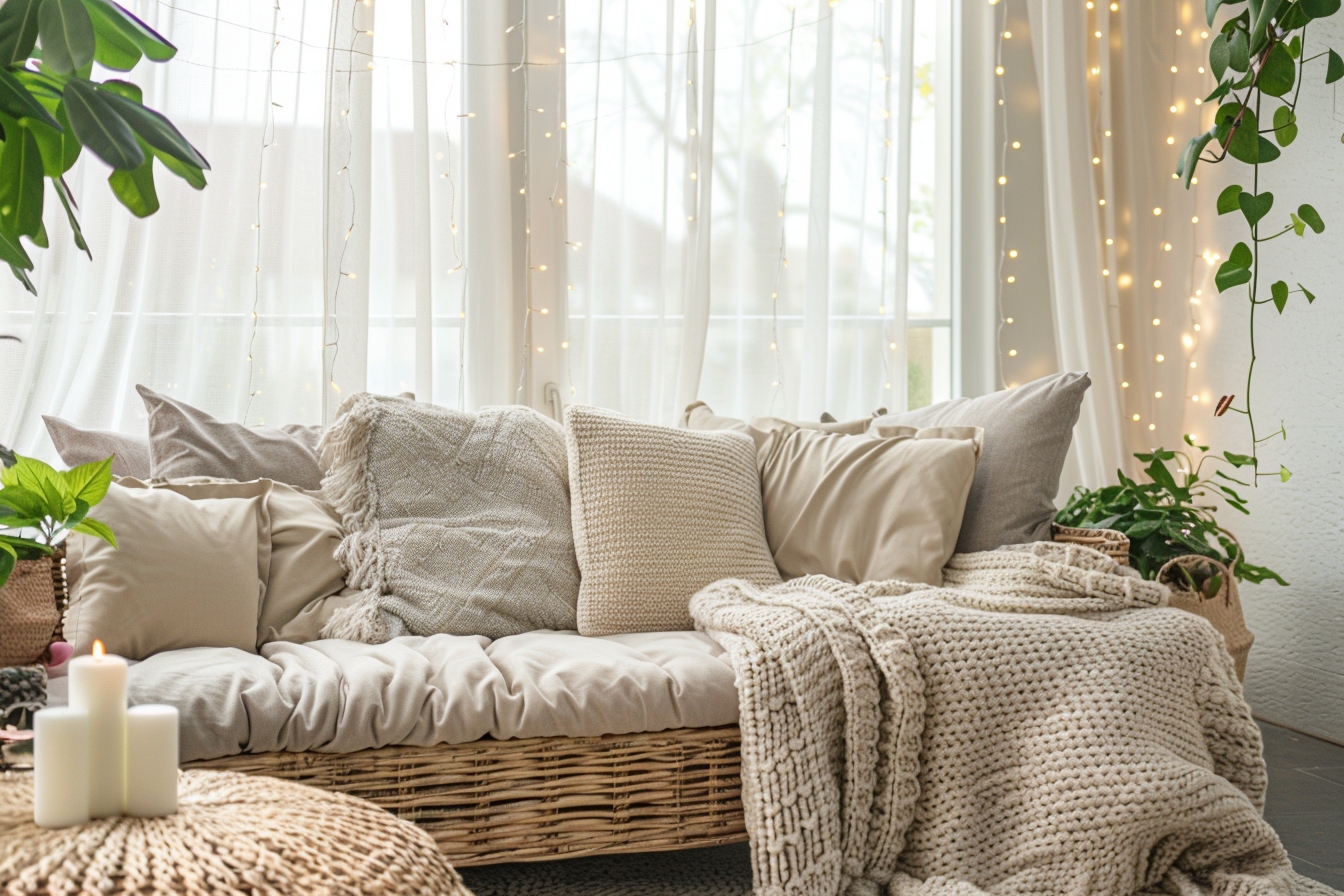 Déco véranda cosy