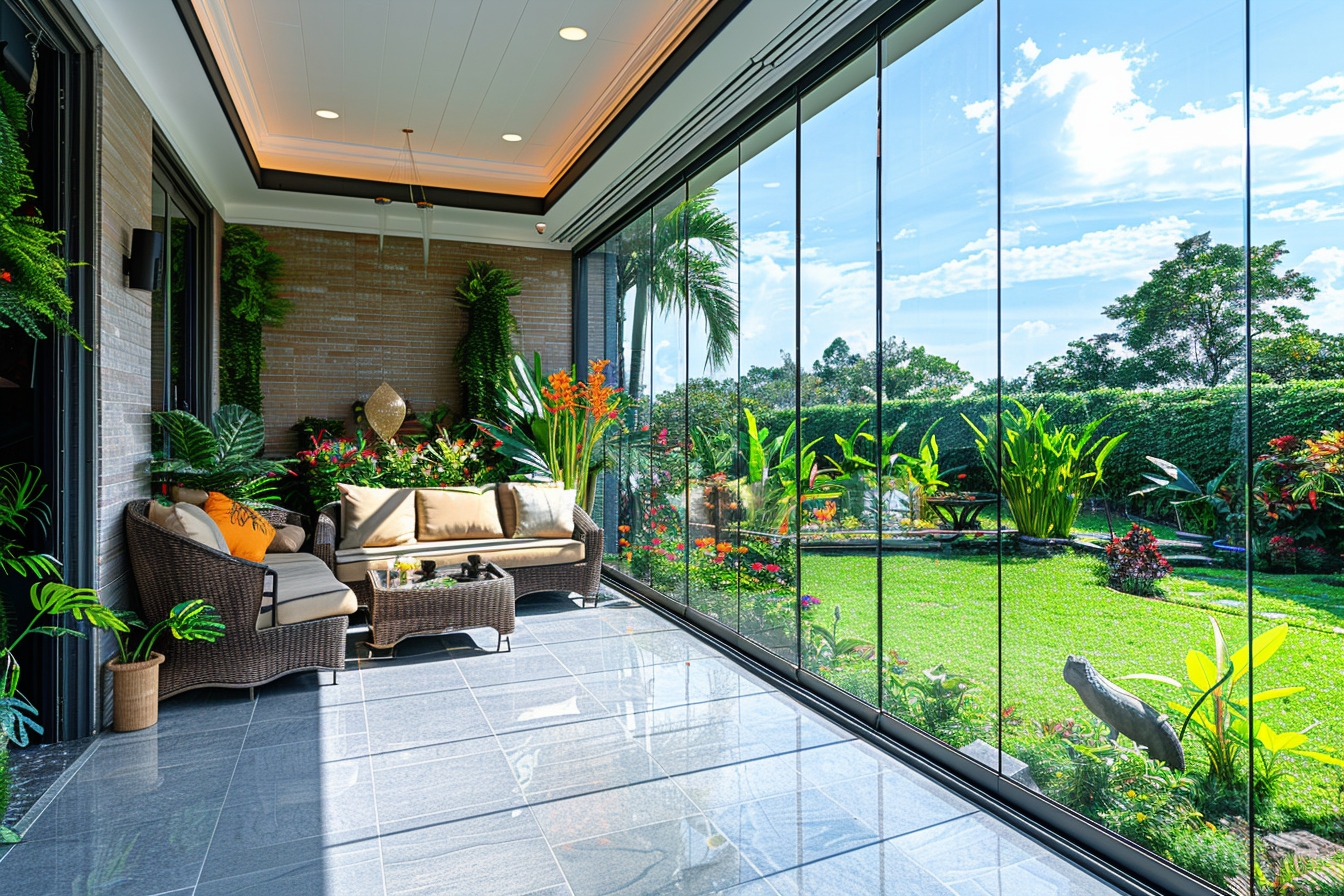 Quels matériaux sont utilisés dans la fabrication des vérandas coulissantes?