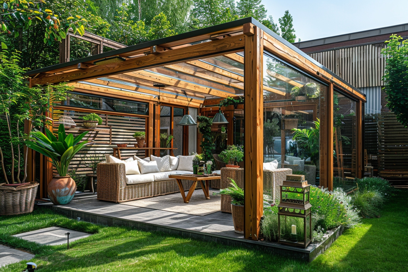 Quels matériaux sont utilisés pour construire une véranda?