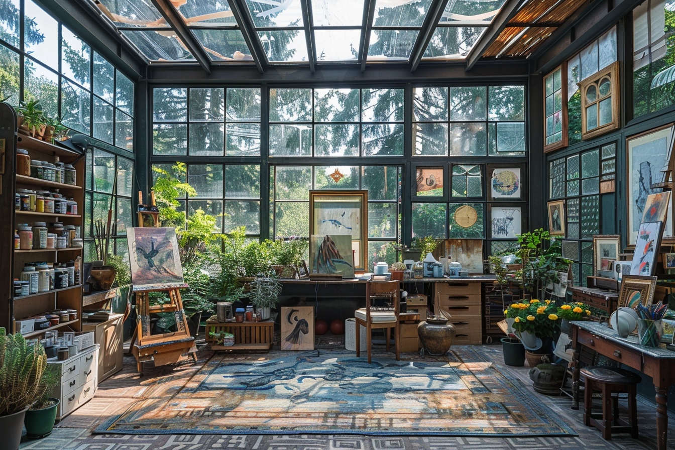 Quels sont les avantages d&rsquo;avoir une veranda style atelier d&rsquo;artiste dans sa maison?