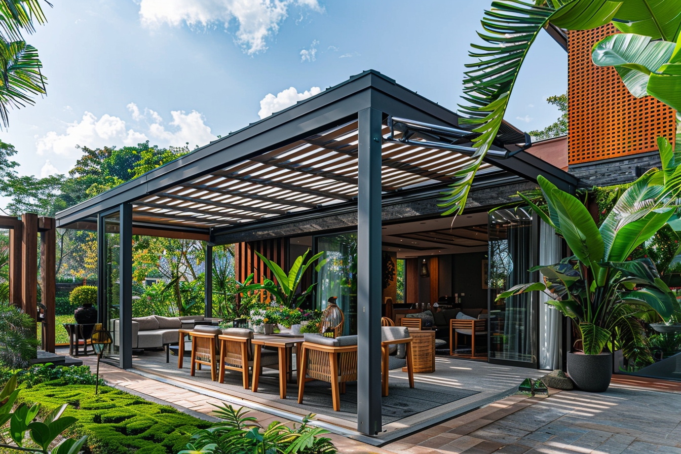 Quels sont les avantages d&rsquo;un store toit véranda extérieur?