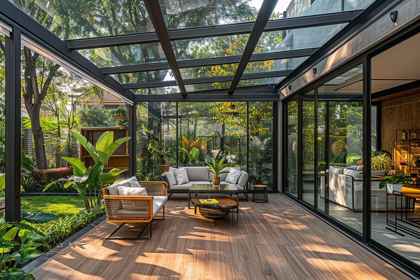 Quels sont les avantages d&rsquo;une véranda en kit Bricoman?