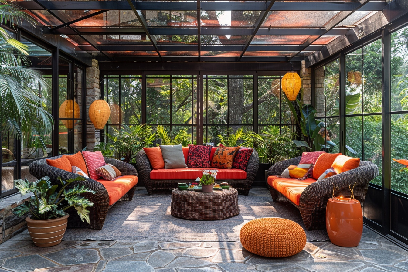 Renovation veranda avant apres