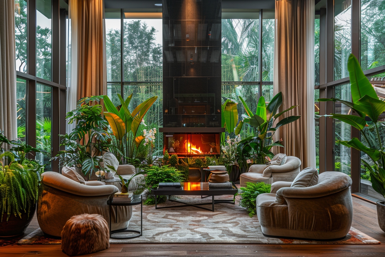 Salon d&rsquo;hiver véranda