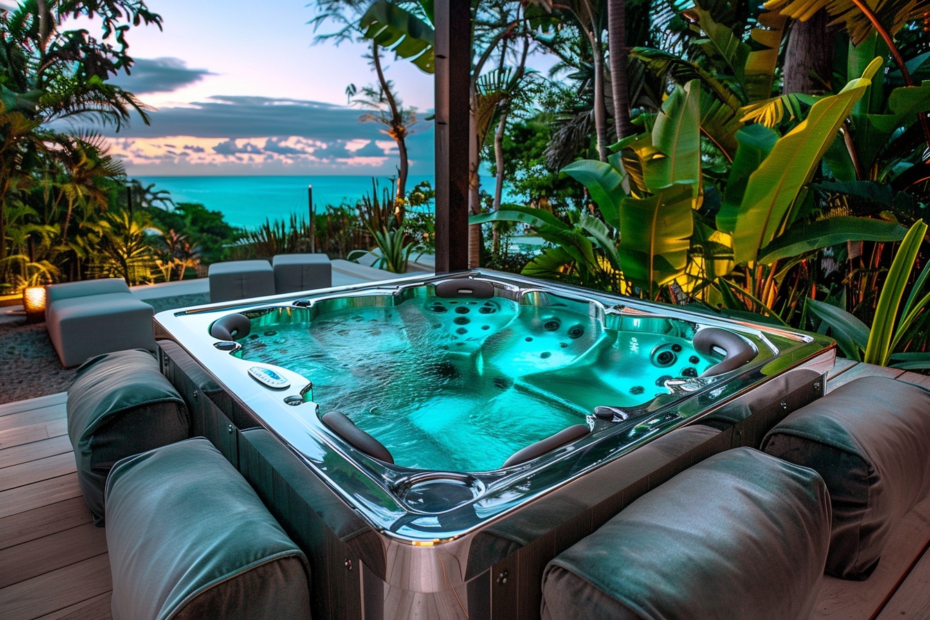 Véranda jacuzzi