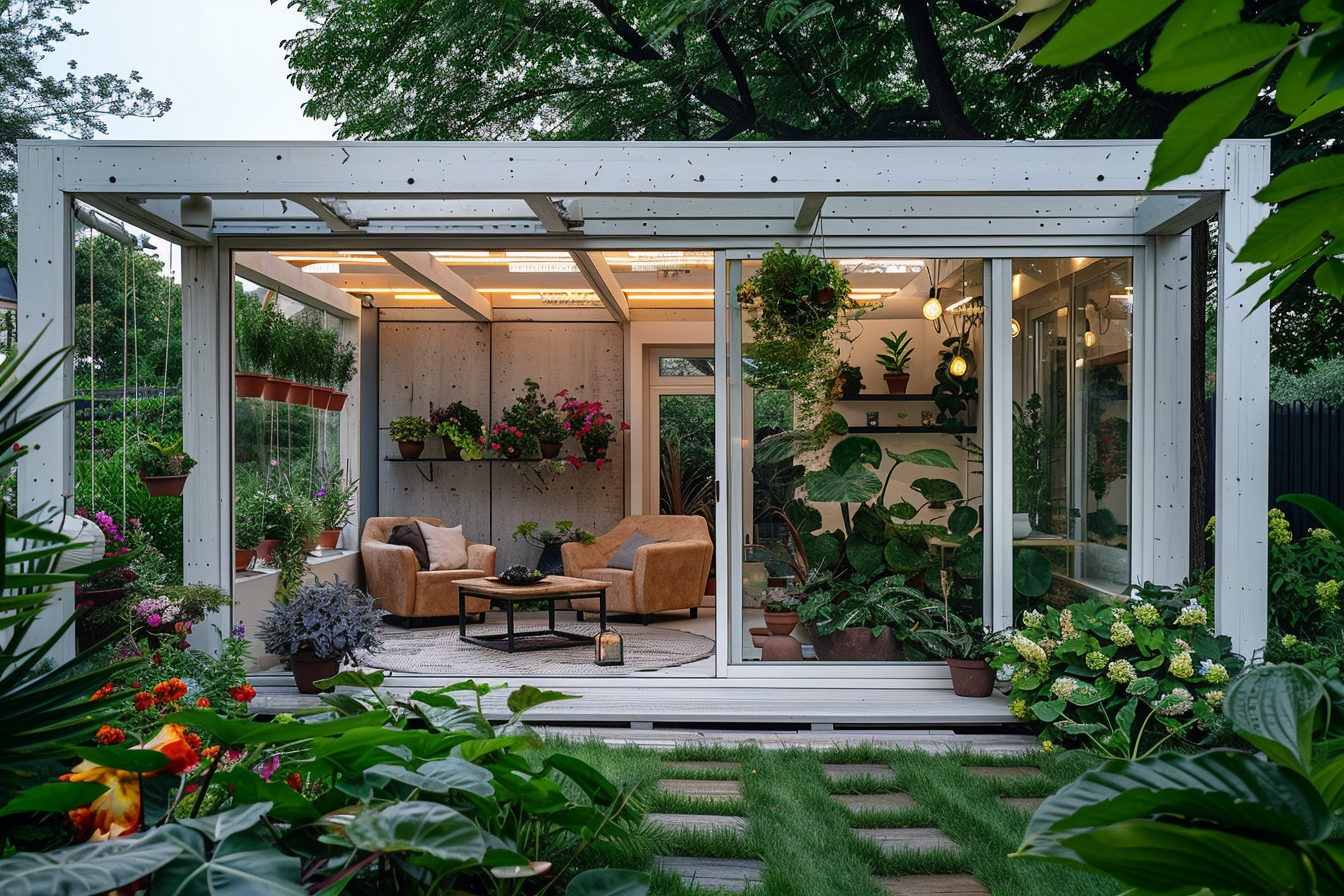 Véranda moins de 20 m²