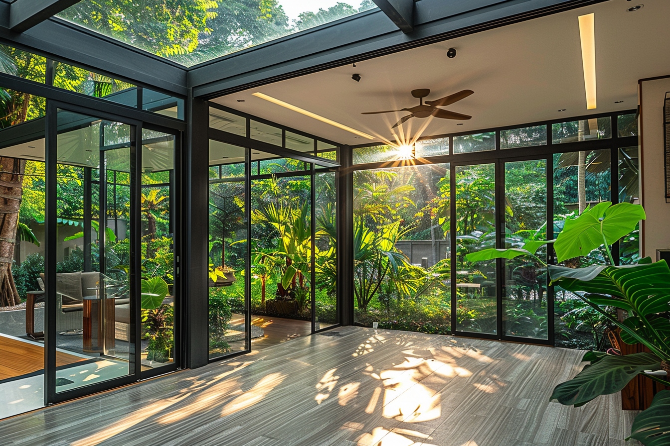 Y a-t-il des options de sécurité pour les vérandas coulissantes?