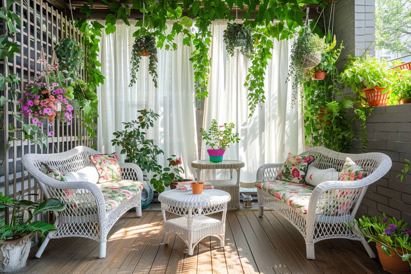 Amenagement petite veranda