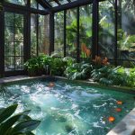 Aménagement véranda avec spa