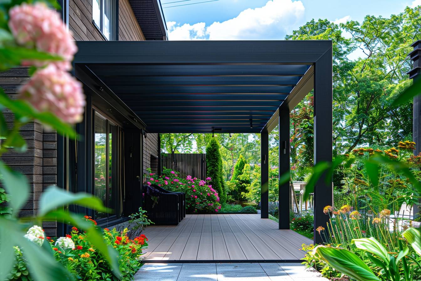 Qu&rsquo;est-ce qui rend la véranda en aluminium noire si attrayante?