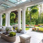Veranda devant maison