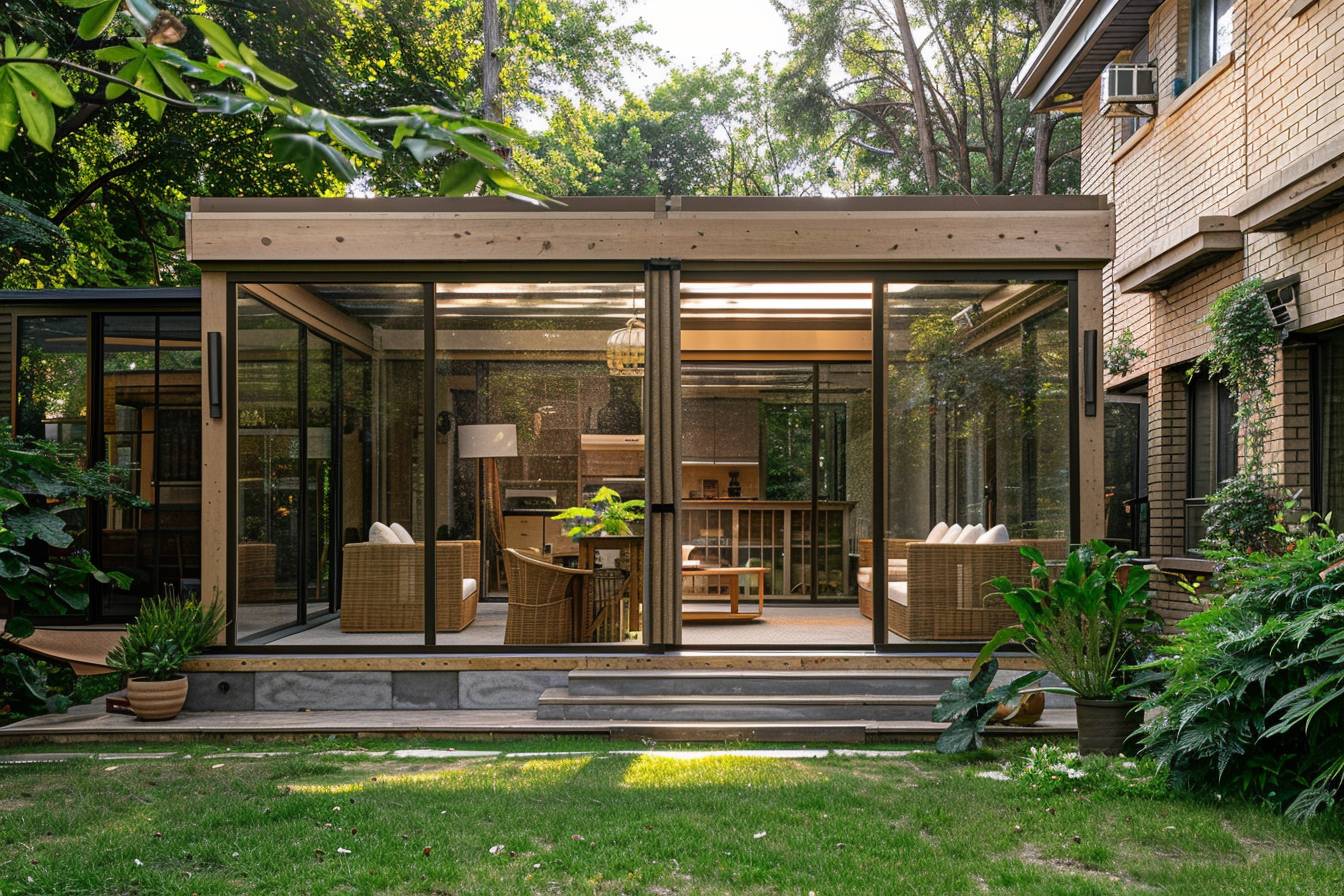 Veranda en kit bricoman
