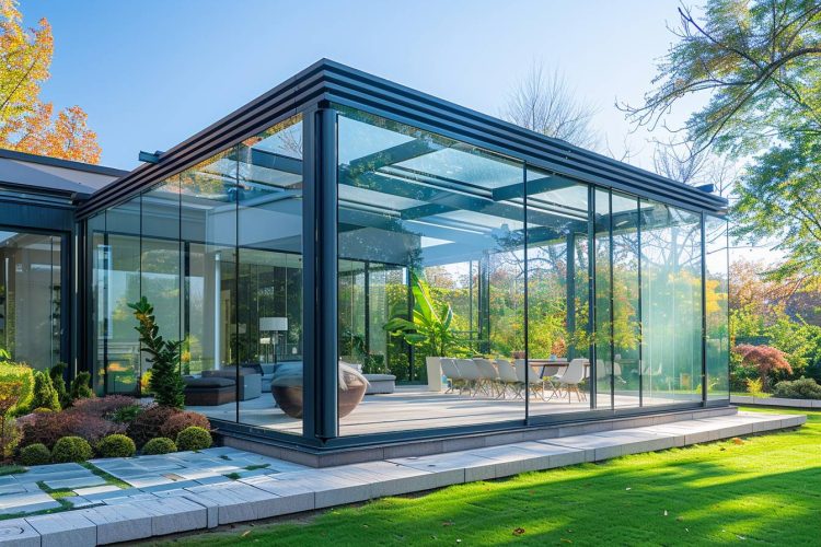 Véranda rideau tours