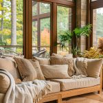 Veranda salon cocooning